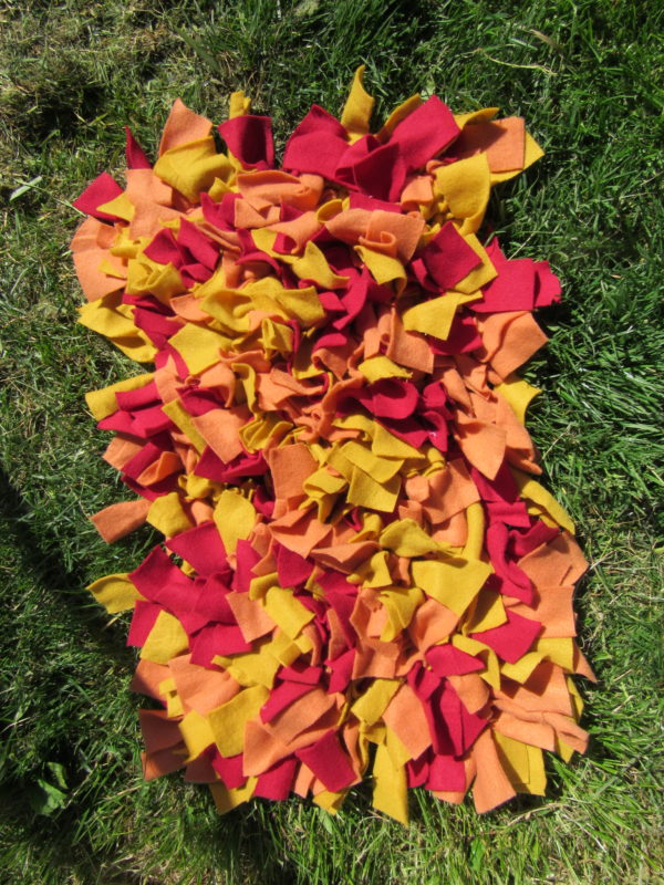Tapis de fouille jaune et rose (16)